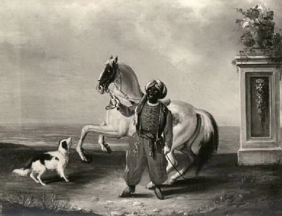 149-Moro con vavallo - Amanzia Guerrilot 